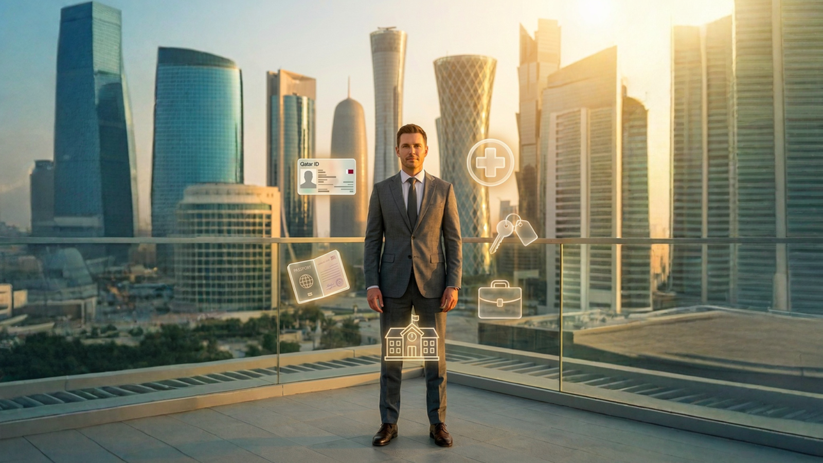 Professional Expat Doha Lifestyle ID Card Fixed